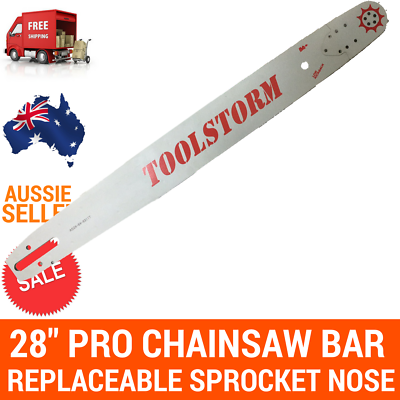 28" Chainsaw Guide Bar 3/8 063 92DL for Baumr-Ag Sx72 Sx76 72cc 76cc Chainsaw