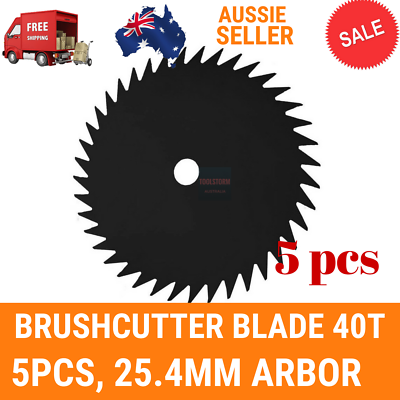 5X BRUSHCUTTER BLADE Fit YARD FORCE 33CC LINE TRIMMER GMT09-AU GT A42 GTA42