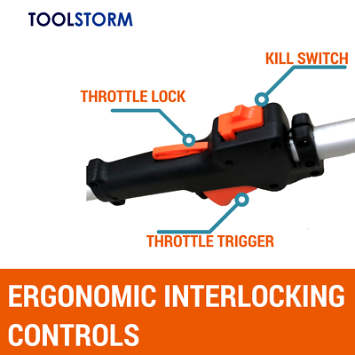 4-STROKE Backpack Long Pole Chainsaw Hedge Trimmer Pruner Chain Saw Grass Edger