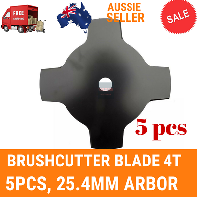 5X BRUSHCUTTER BLADE 4T FOR ALDI GARDENLINE GARDEN 5 IN 1 PETROL TOOL 58903
