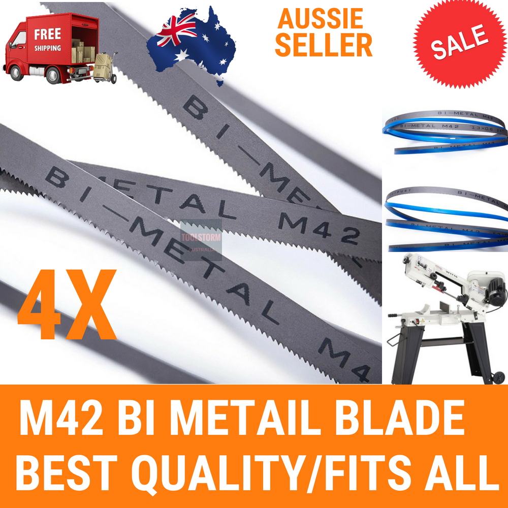 BI METAL BLADE 1440mm x13mm x 14 TPI FOR ITM 125MM PORTABLE BANDSAW UE125DV