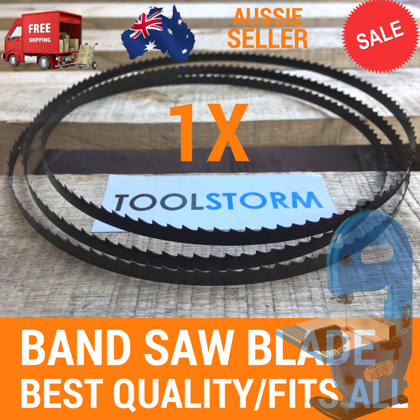 QUALITY TOOLSTORM BAND SAW BANDSAW BLADE 1790mm x 10mm x 6 TPI PREMIUM QUALITY