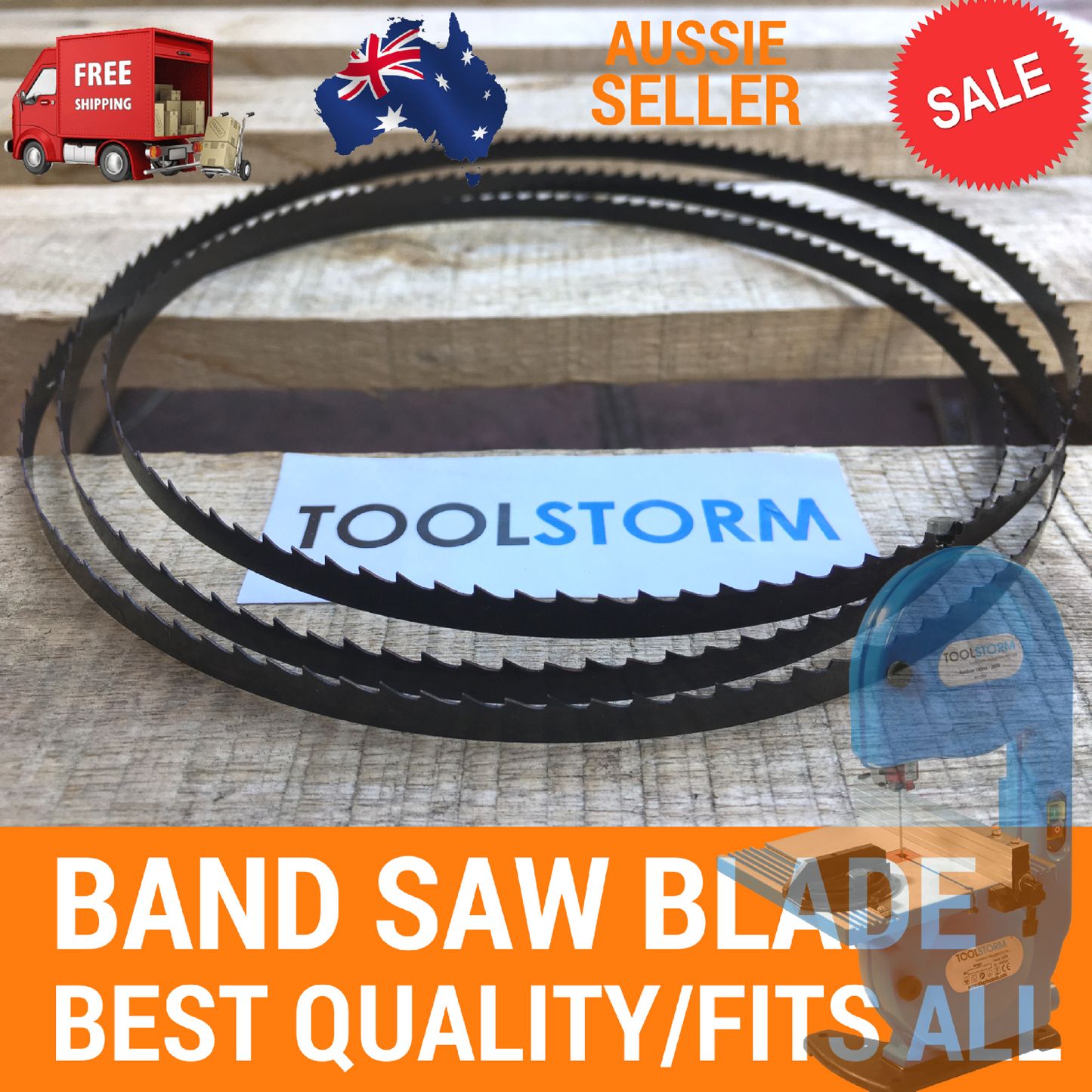 QUALITY TOOLSTORM BAND SAW BANDSAW BLADE 1790mm x 6.35mm x 14TPI FIT FULL BOAR