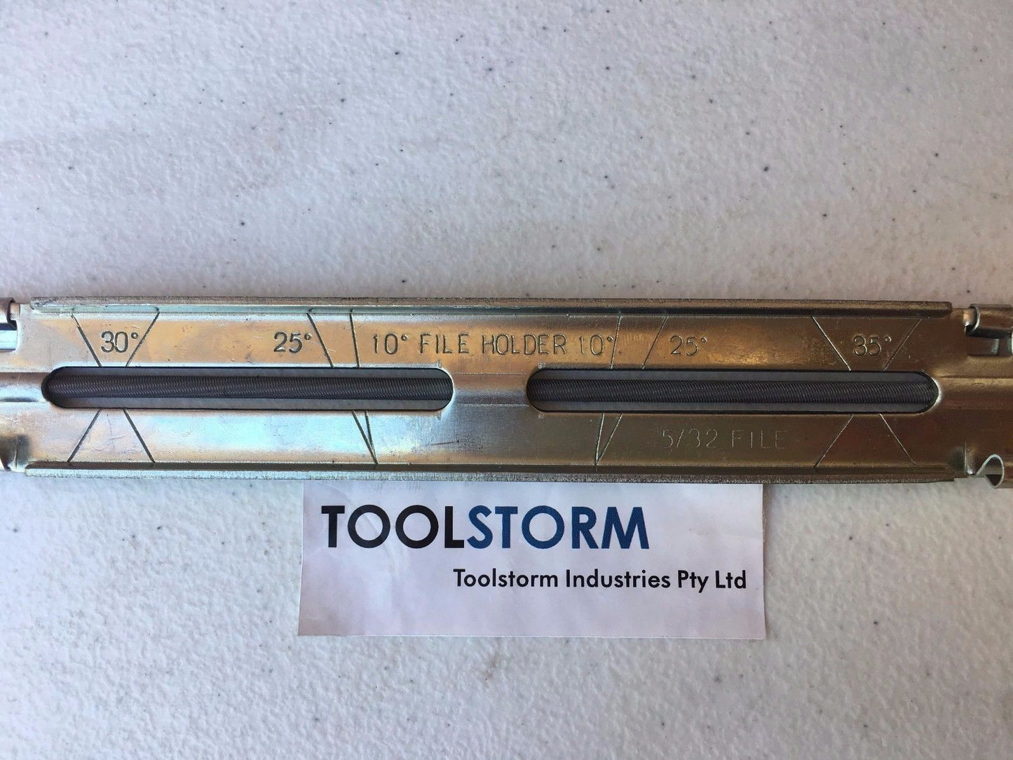 NEW CHAINSAW CHAIN SHARPENING FILE AND GUIDE 5/32" (4.0MM)