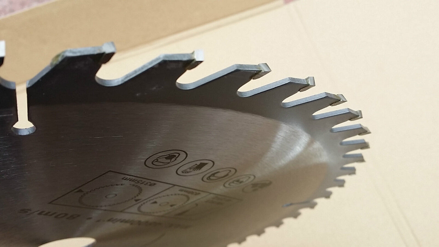 3PC Circular saw Blades 185mm 24T,48T,60T Fits 710922 ALDI FERREX model TTA-5520