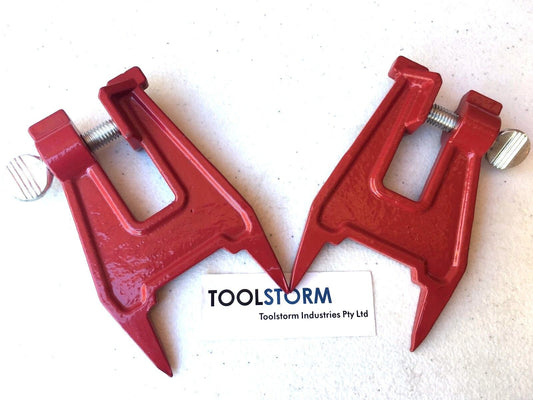 2X CHAINSAW CHAIN STUMP FILE VISE FOR CHAINSAW SHARPENER