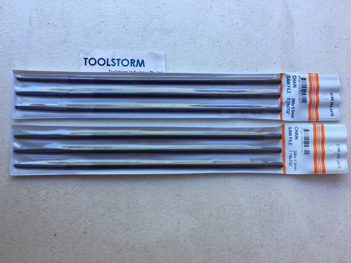 3X 7/32" 5.5mm CHAINSAW CHAIN ROUND FILES 3/8 & 404 Stihl BAUMR-AG Sharpening