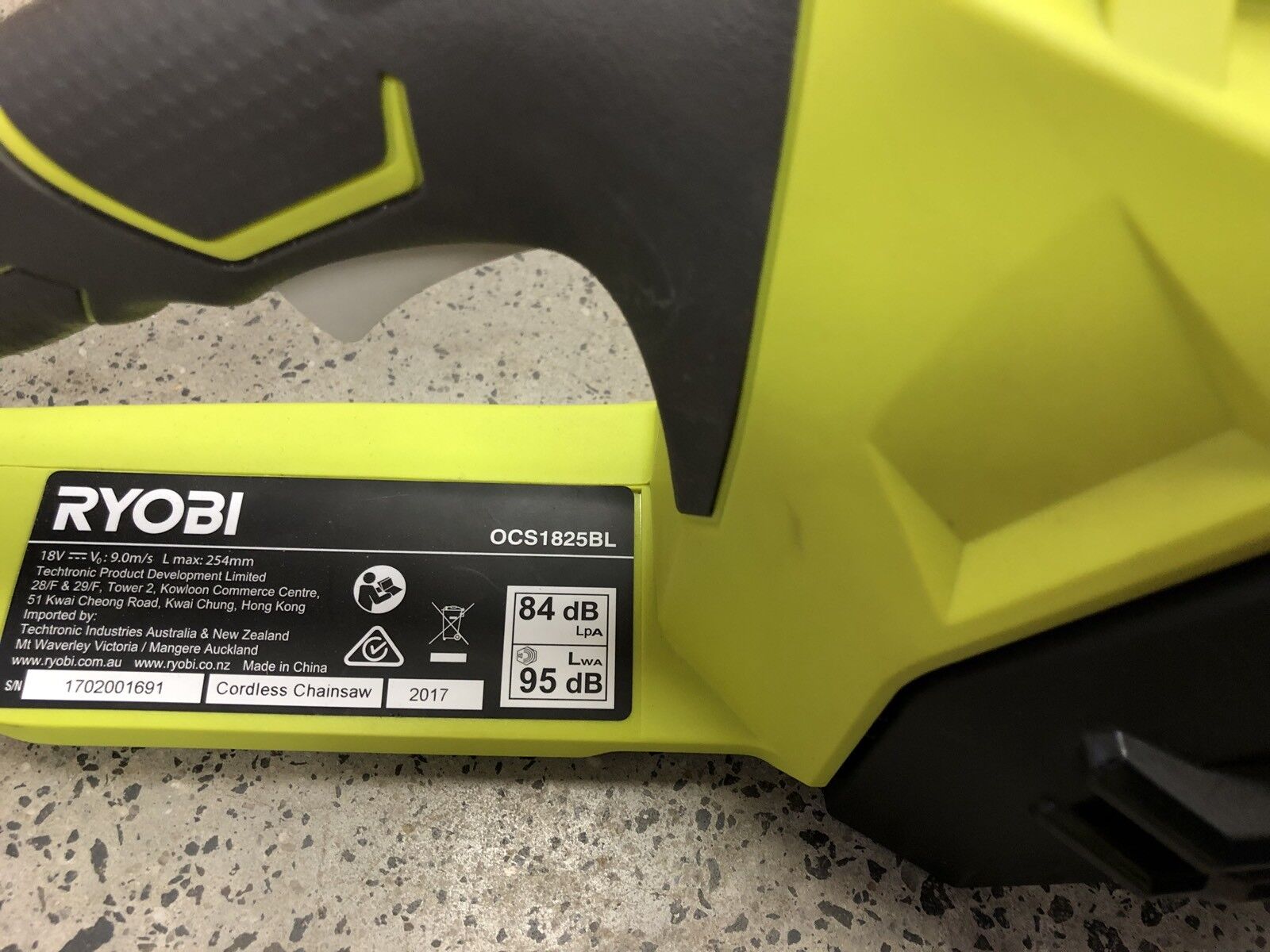 Ryobi ocs1825bl deals