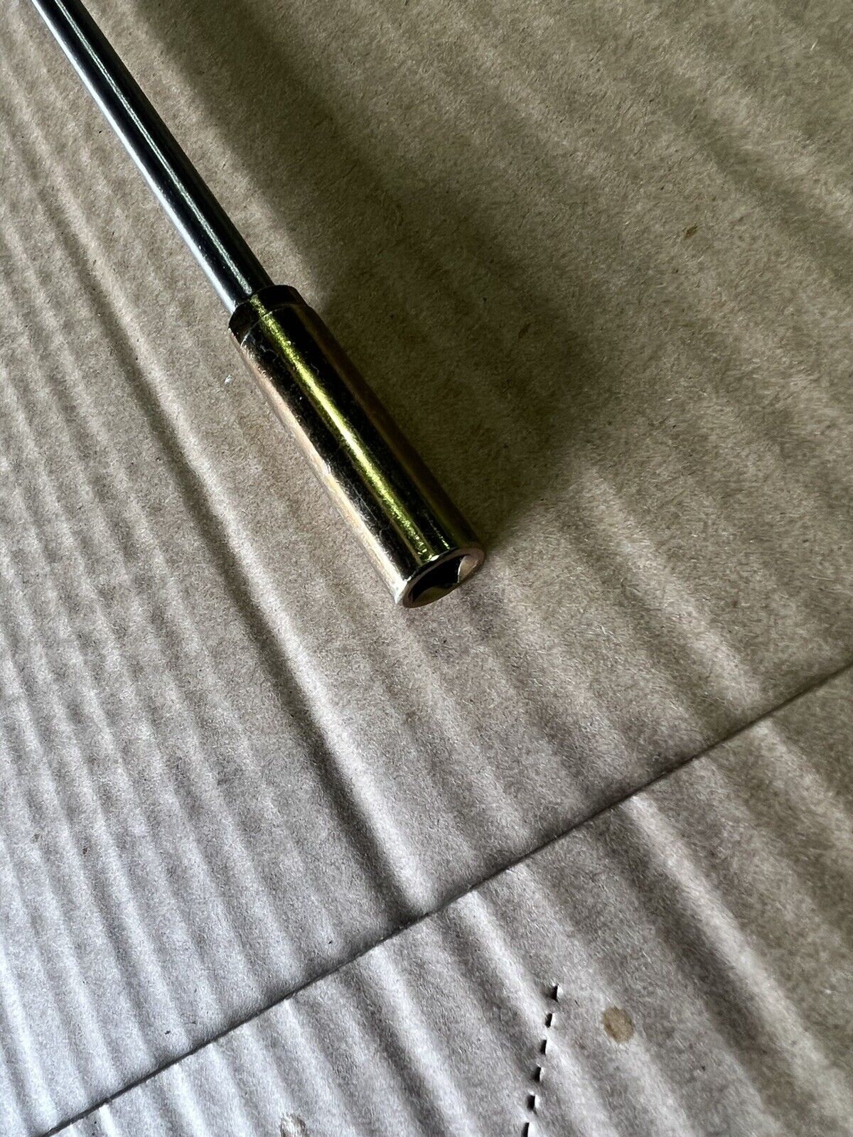 810mm Steel Hard Shaft w/ 9 Spline and 7mm Socket for Baumr-AG MTM UPPER SHAFT