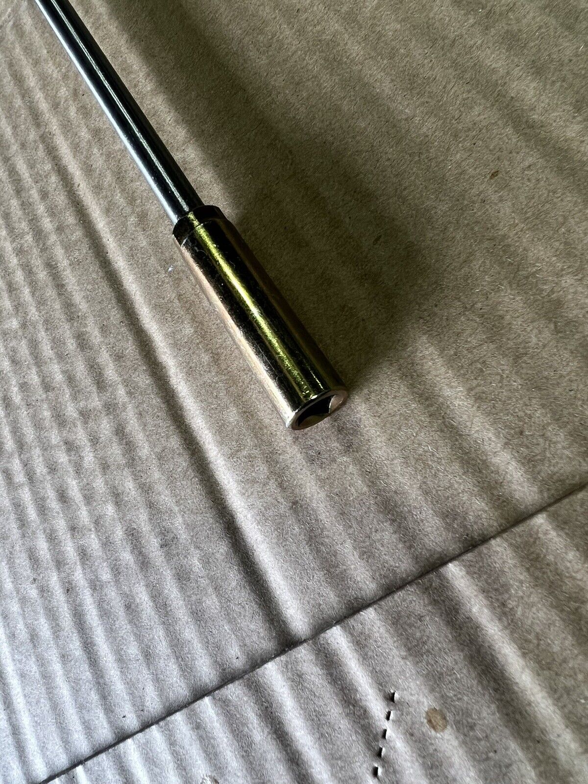 810mm Steel Hard Shaft w/ 9 Spline and 7mm Socket for Baumr-AG MTM UPPER SHAFT