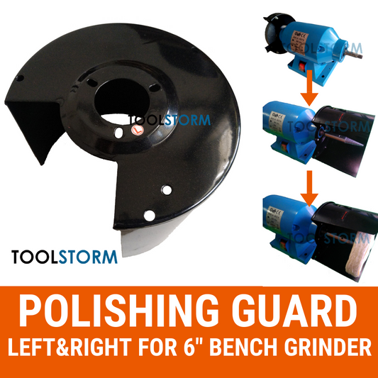 Buffer Hood Safety Guard L&R Fit OZITO 6" Bench Grinder OZBG150WA buffing