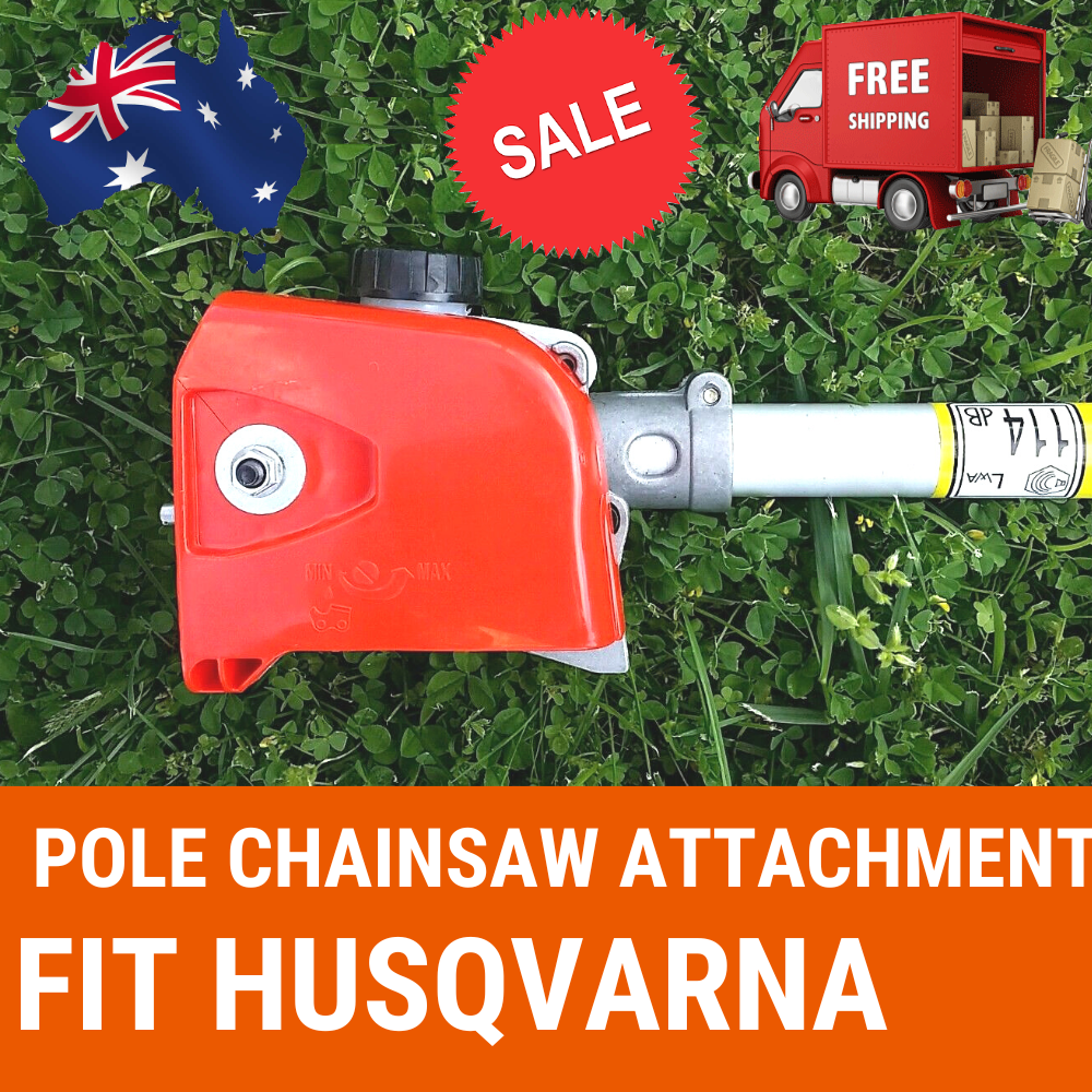 Chainsaw Pole saw Head Fits 24mm DIA Straight Pole with 5mm Square Shaft trimmer