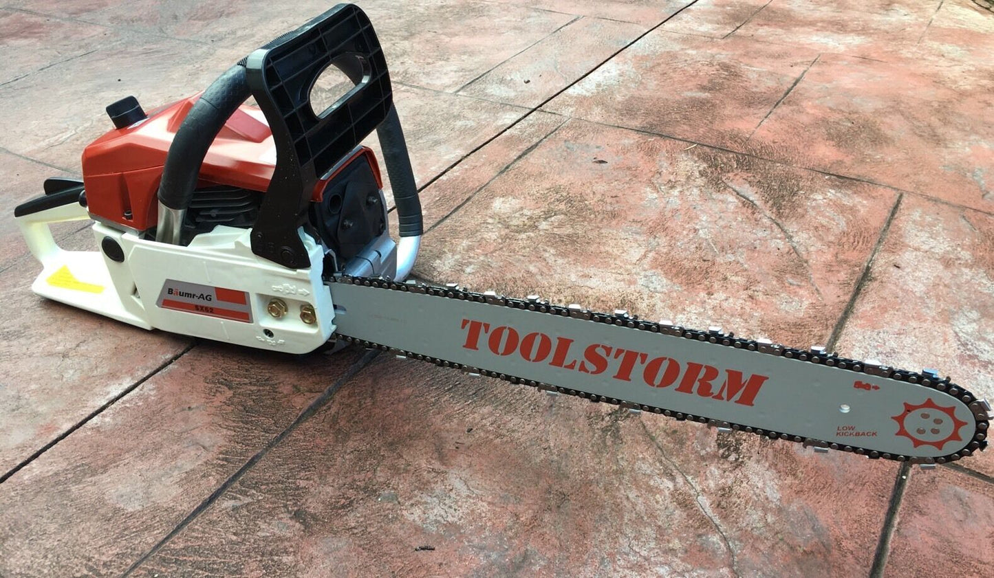 NEW 20'' BAR AND 6 CHAINS COMBO FOR X-BULL 62CC 75CC CHAINSAW .325 058 76DL