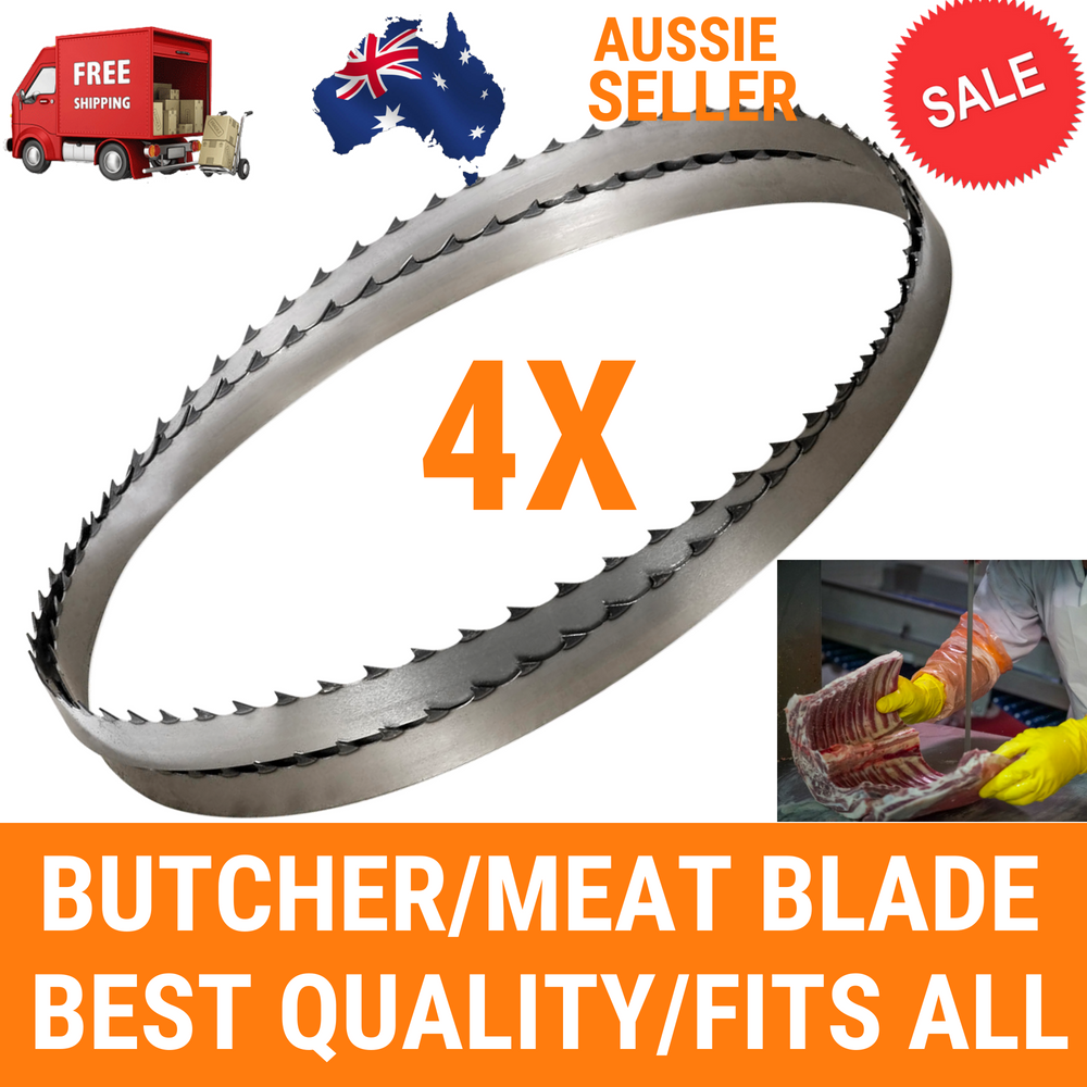 BUTCHER MEAT BANDSAW BAND SAW PRO BLADE 2000mmX13mmX4 TPI STAINLESS NO RUST