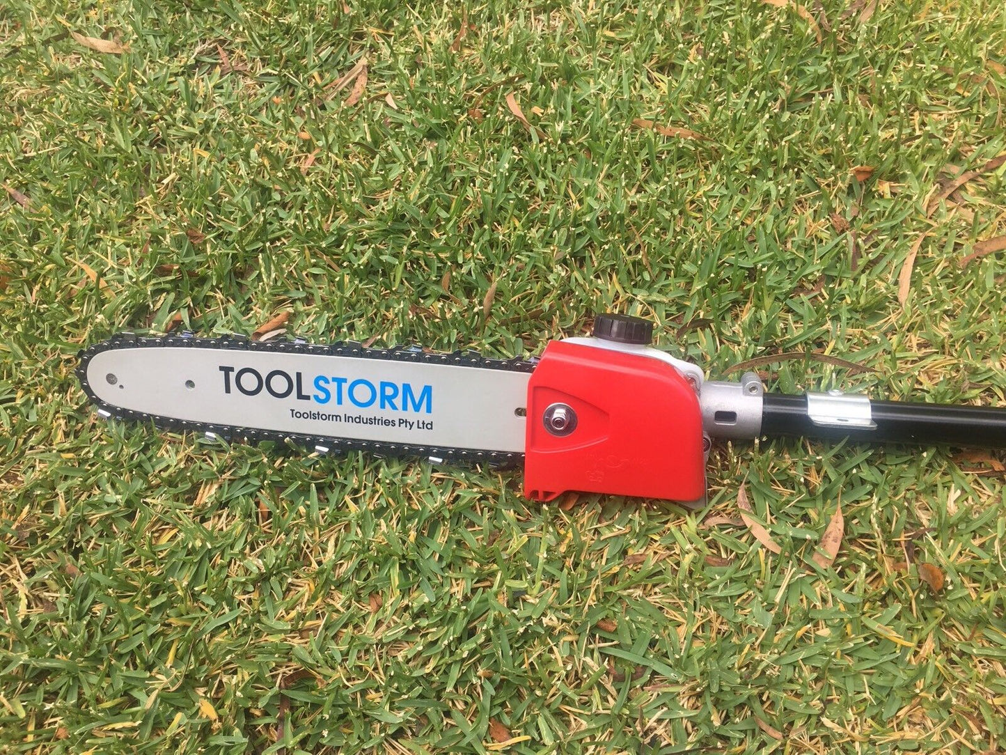 POLESAW CHAINSAW HEAD REPLACEMENT W/10”BAR+2CHAIN BRUSHCUTTER FIT RYOBI HOMELITE