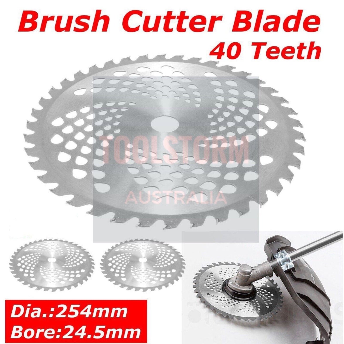 5x 10” Carbide Tipped Fit ROK brushcutter 33CC 43CC 4 in 1 150-85-50512 50330