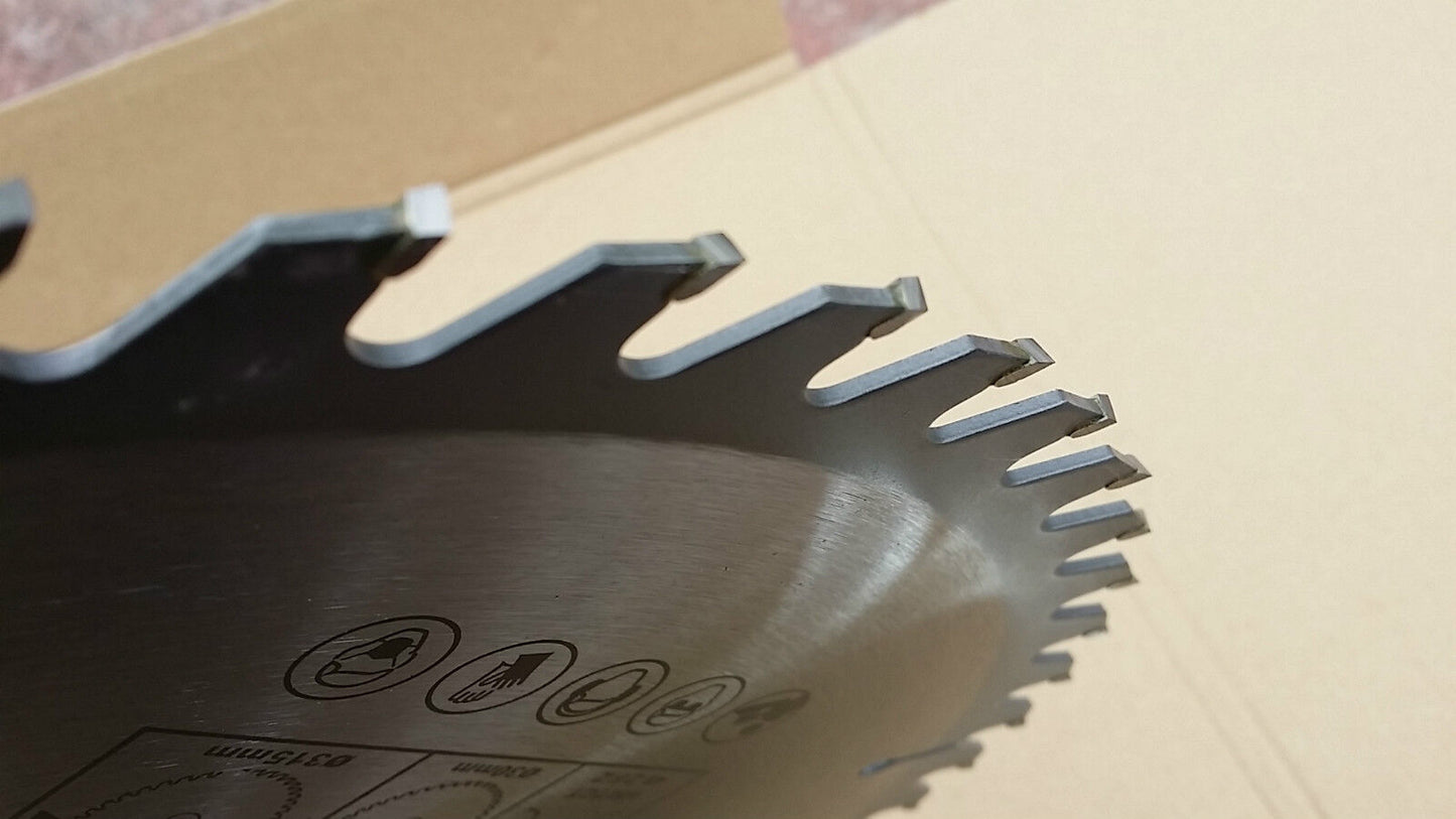 3PC TCT CIRCULAR PLUNGE & MITRE SAW BLADES 160MM  FOR SCHEPPACH HAFCO WOODMASTER