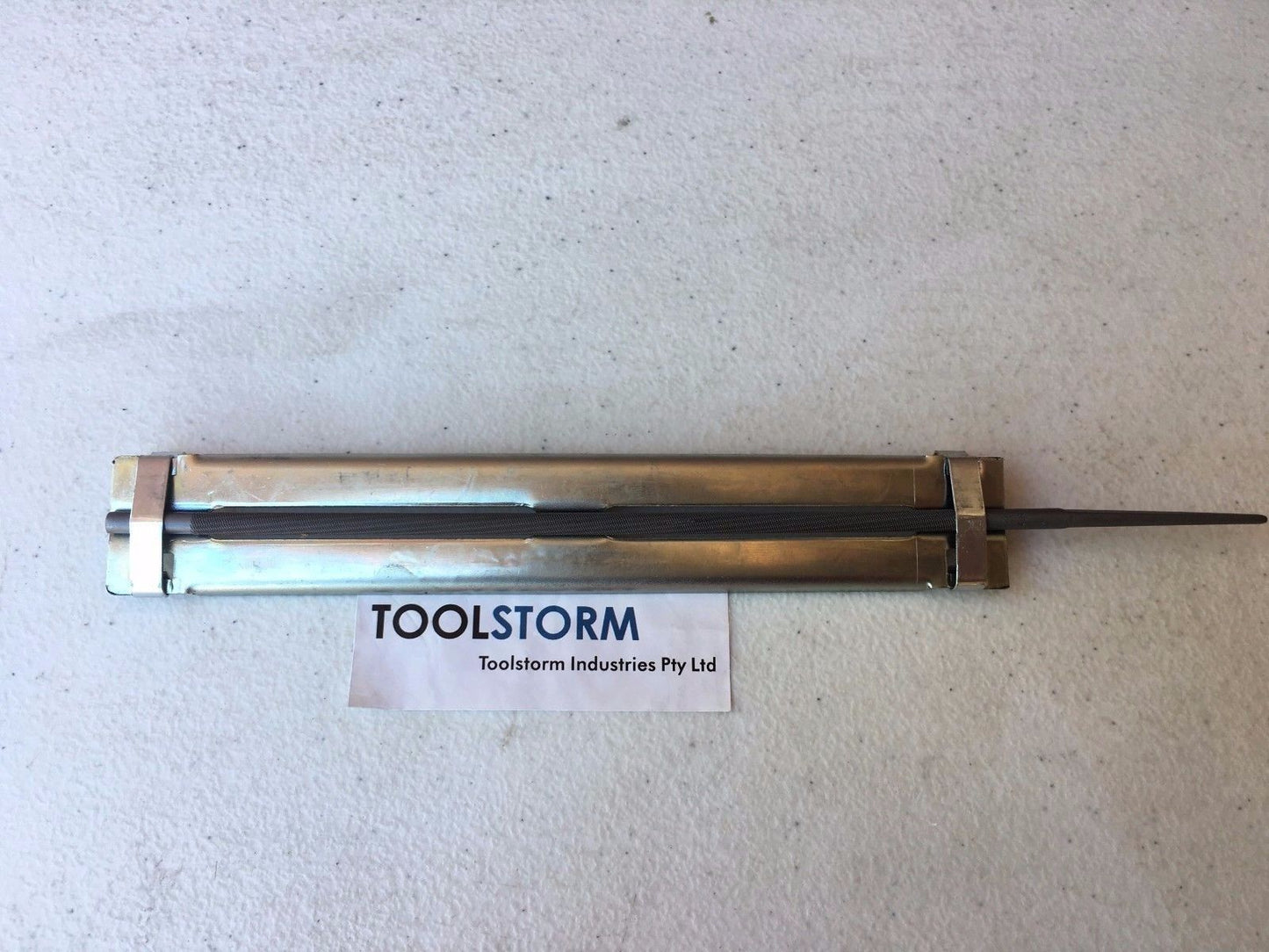 NEW CHAINSAW CHAIN SHARPENING FILE AND GUIDE 5/32" (4.0MM)