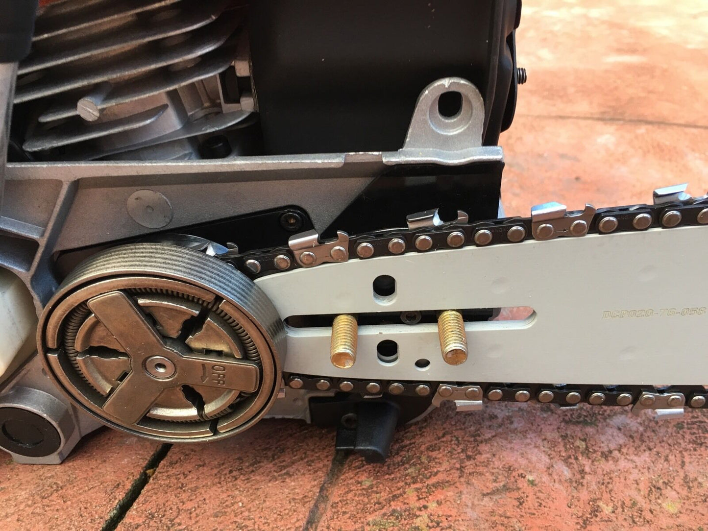 NEW 20'' BAR AND 3 CHAINS FOR Baumr-Ag SX45 45CC CHAINSAW .325 058 76DL