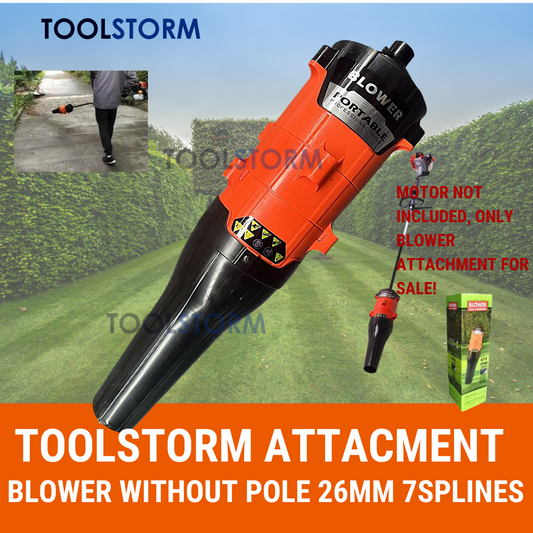 Blower Attachment For Brushcutter Hedge Line Trimmer ChainSaw WITH 7 SPLINE 26MM