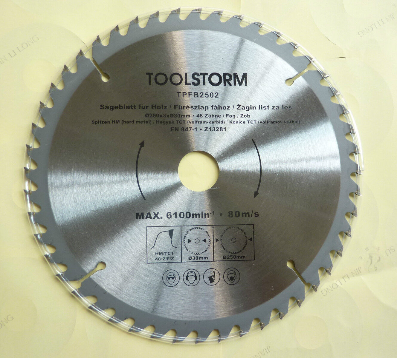 **2PC Circular Saw Blades 250mm 48T,60Teeth 30MM BORE With 2 Reduction TCT CUTTI