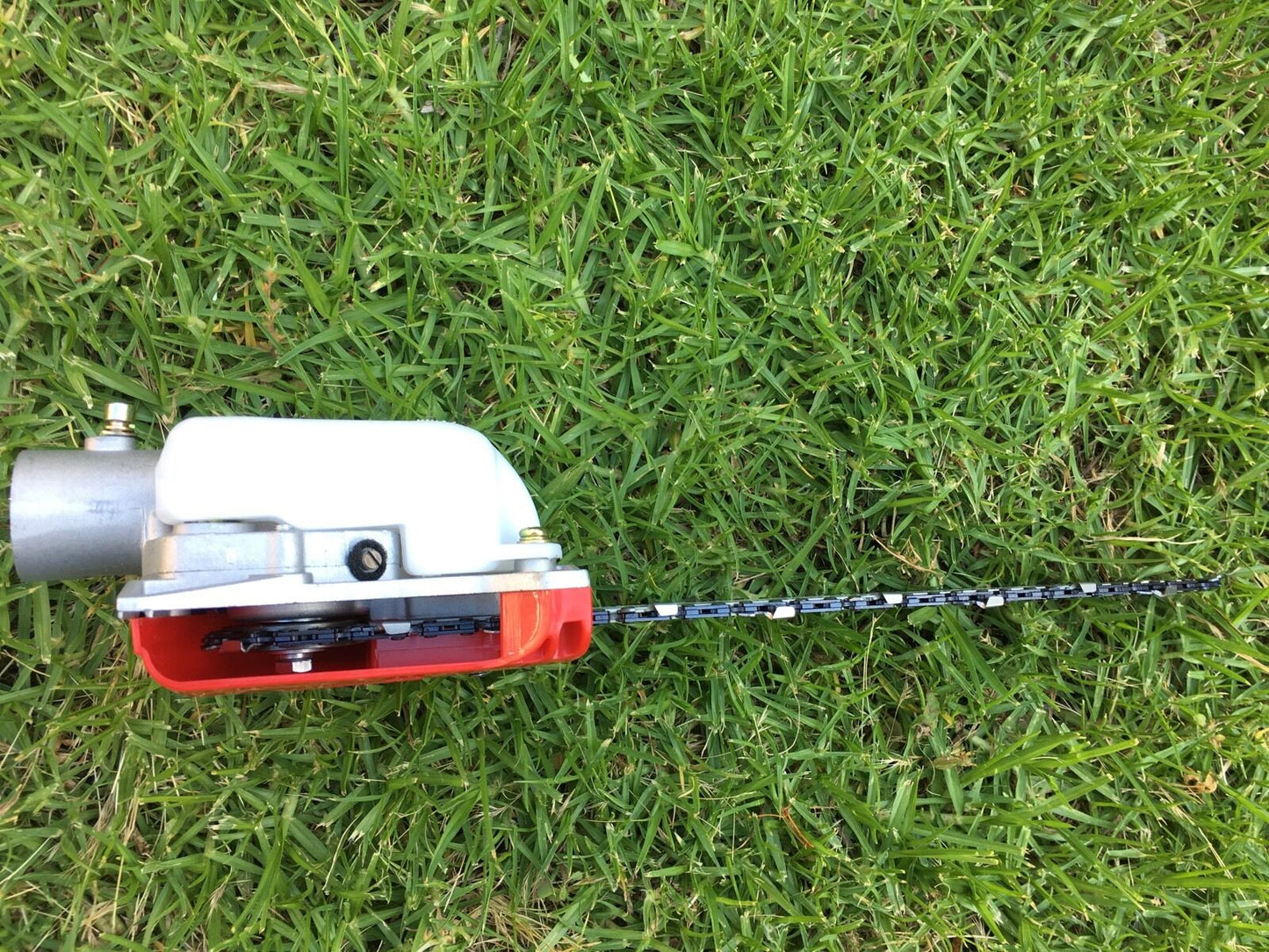 4 TEETH POLESAW HEAD STIHL RYOBI HOMELITE CHANGE BRUSHCUTTER TO POLE SAW 12" BAR
