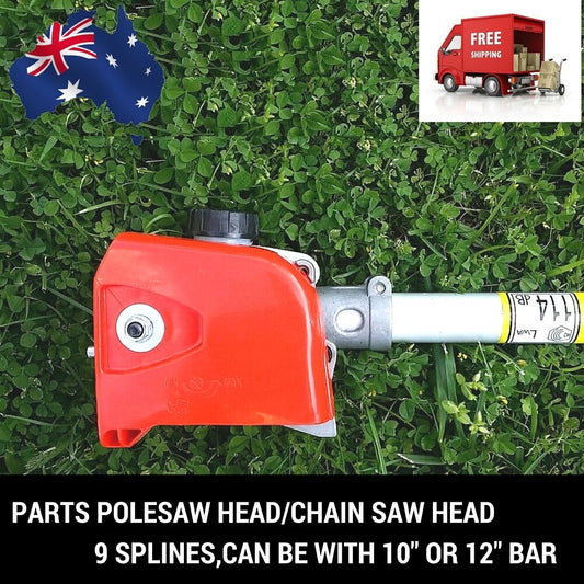 9 T POLESAW POLE SAW HEAD REPLACEMENT CHAINSAW BRUSHCUTTER FIT ALDI GARDENLINE