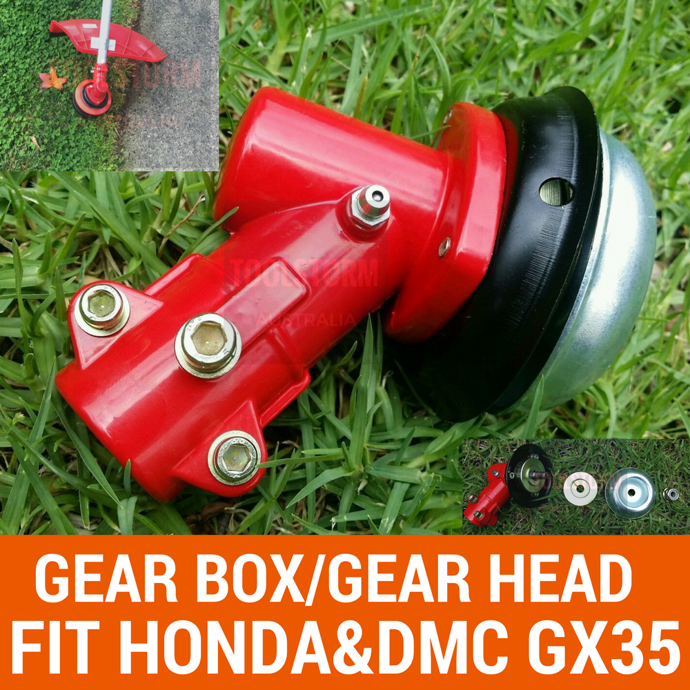 BRUSHCUTTER GEARHEAD SUITS HONDA GX35 GEARBOX FOR 9 SPLINE INNER DRIVE