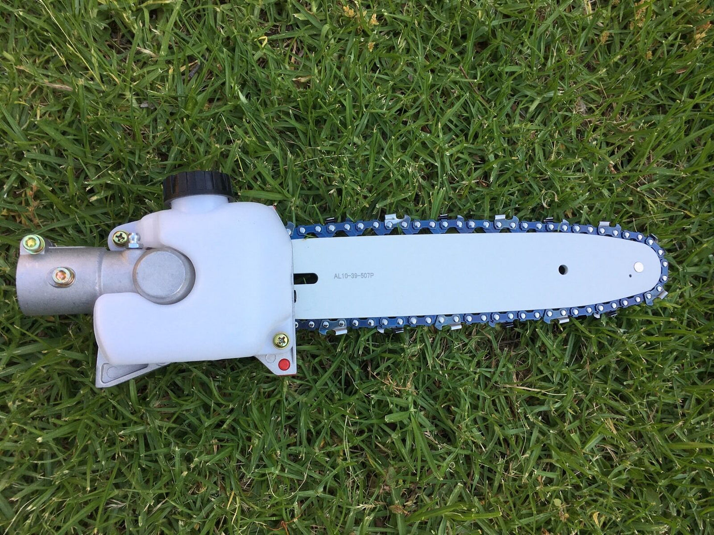 POLE SAW HEAD 12" BAR+2CHAIN Fits HOMELITE F3055 Brushcutter Line Trimmer