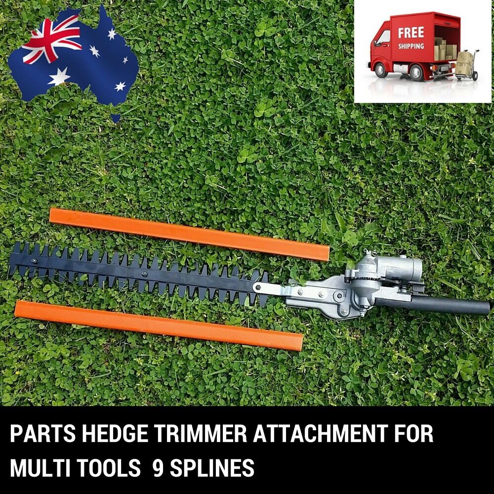 9 T HEDGE TRIMMER ATTACHMENT POLE LAWN BRUSH CUTTER WHIPPER SNIPPER MULTI TOOL