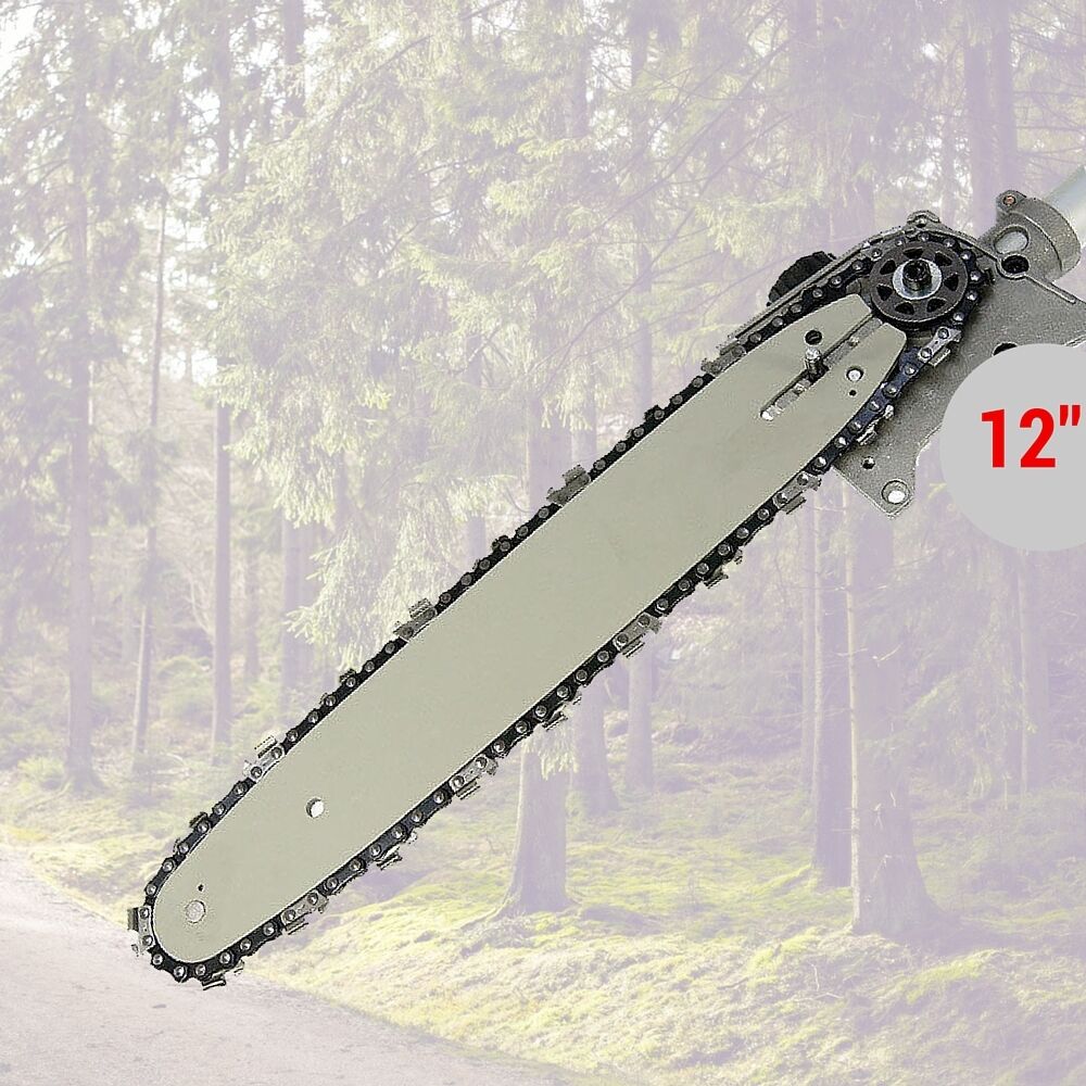 9 T POLESAW CHAINSAW HEAD For Ryobi 52cc 2 Stroke Brushcutter Item RBC52FSBHO