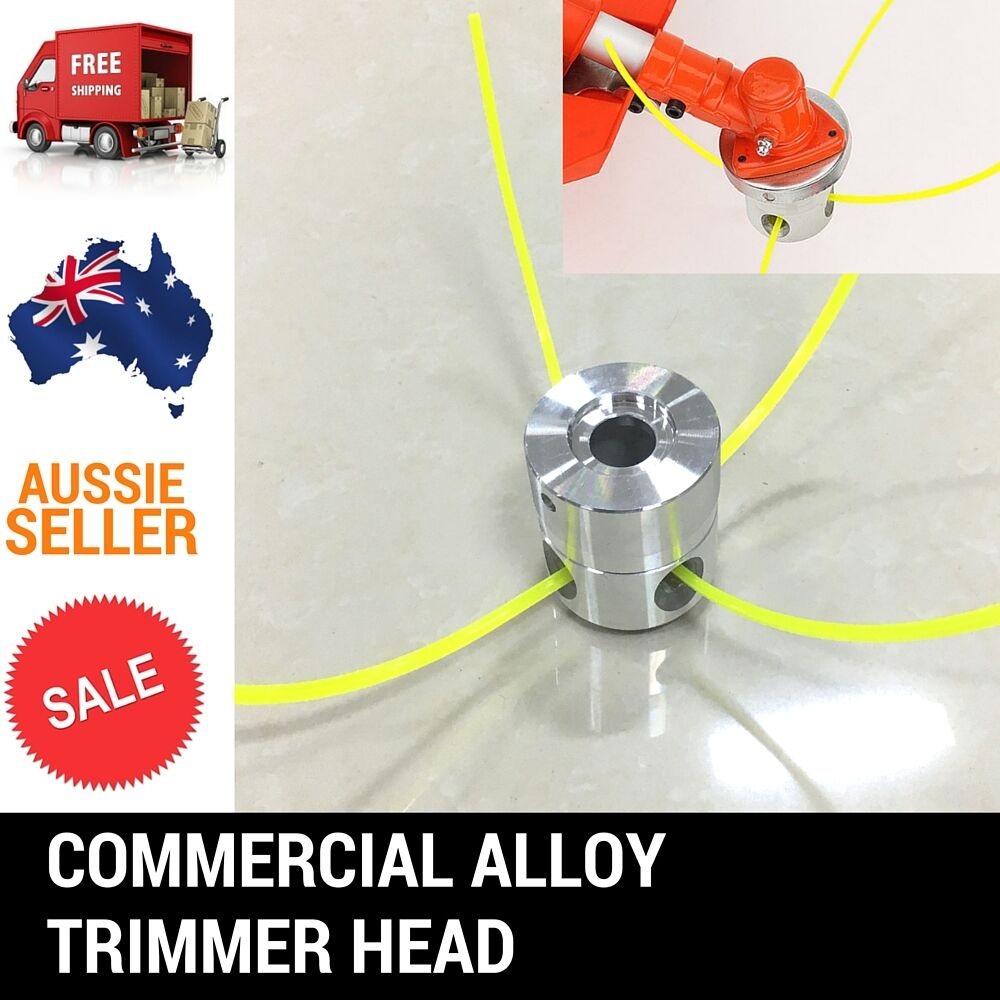 ALLOY TRIMMER HEAD Fits ALDI GARDENLINE LINE TRIMMER BRUSHCUTTER 49290 BC35TS-2