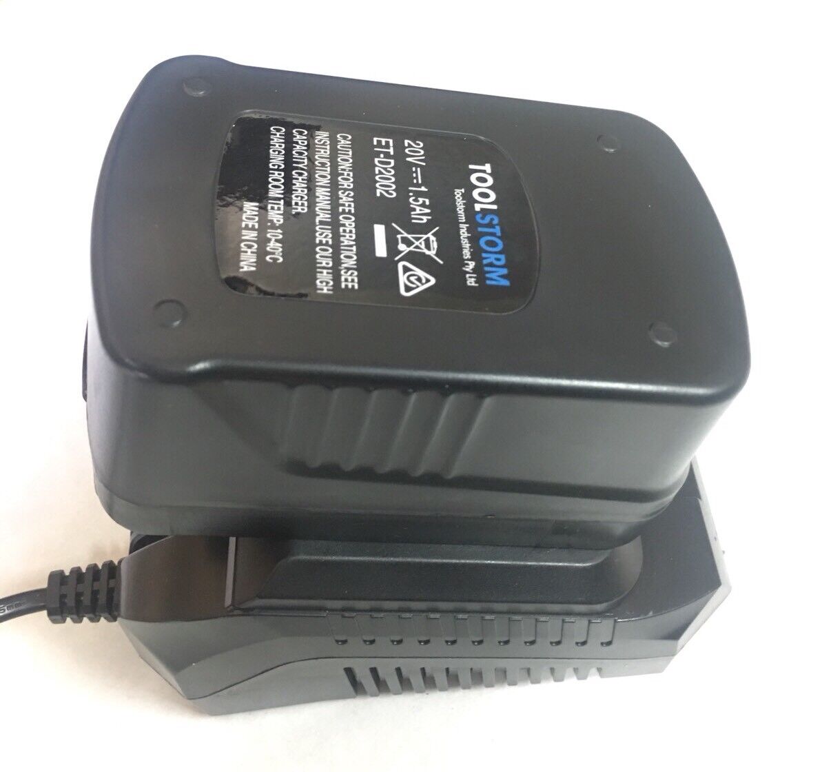 20V Lithium-Ion Battery Spare+Fast Charger for ADVWIN garden Chainsaw