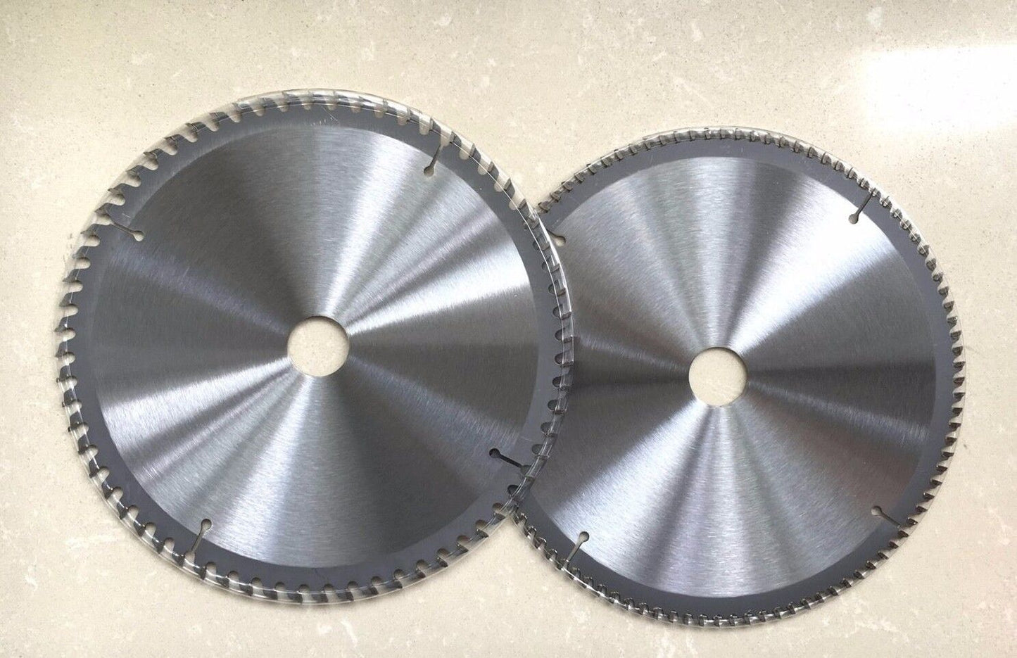2PC TCT Blades 10" 255mm 100T ALUM 64T TIMBER FIT BAUMR-AG MITRE SAW DBR-255
