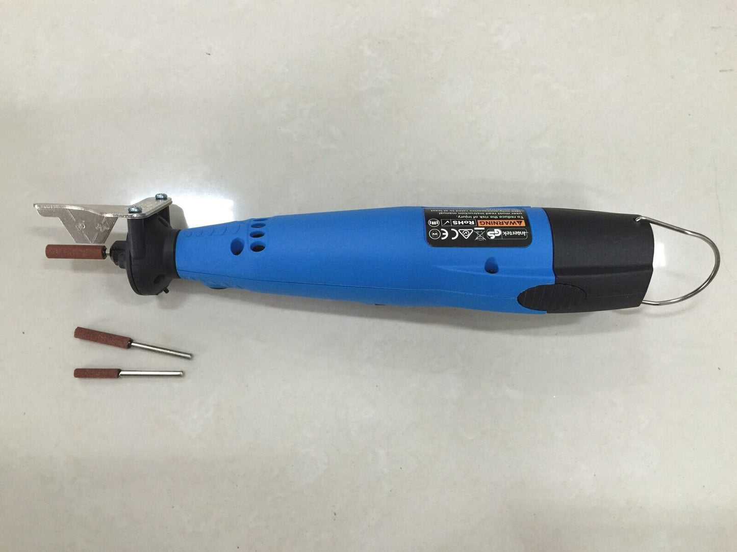 CORDLESS CHAINSAW CHAIN GRINDER SHARPENER ROTARY TOOL 48PC& STUMP VISE HUSQVARNA