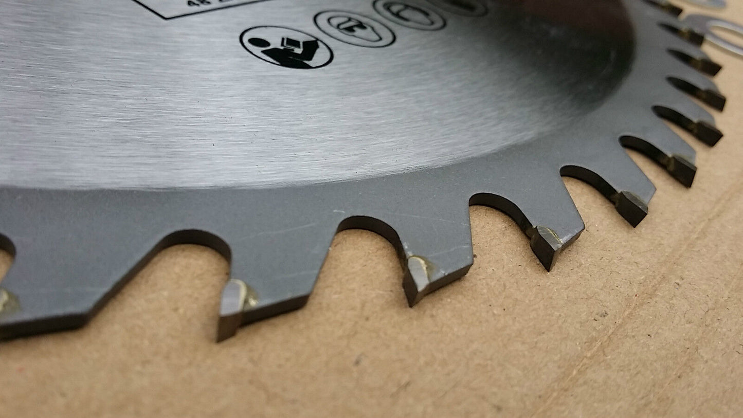2X MITRE SAW TABLE SAW BLADE 255MM 100T&64T FIT MAKITA,HITACHI,OZITO,BOSCH ETC..