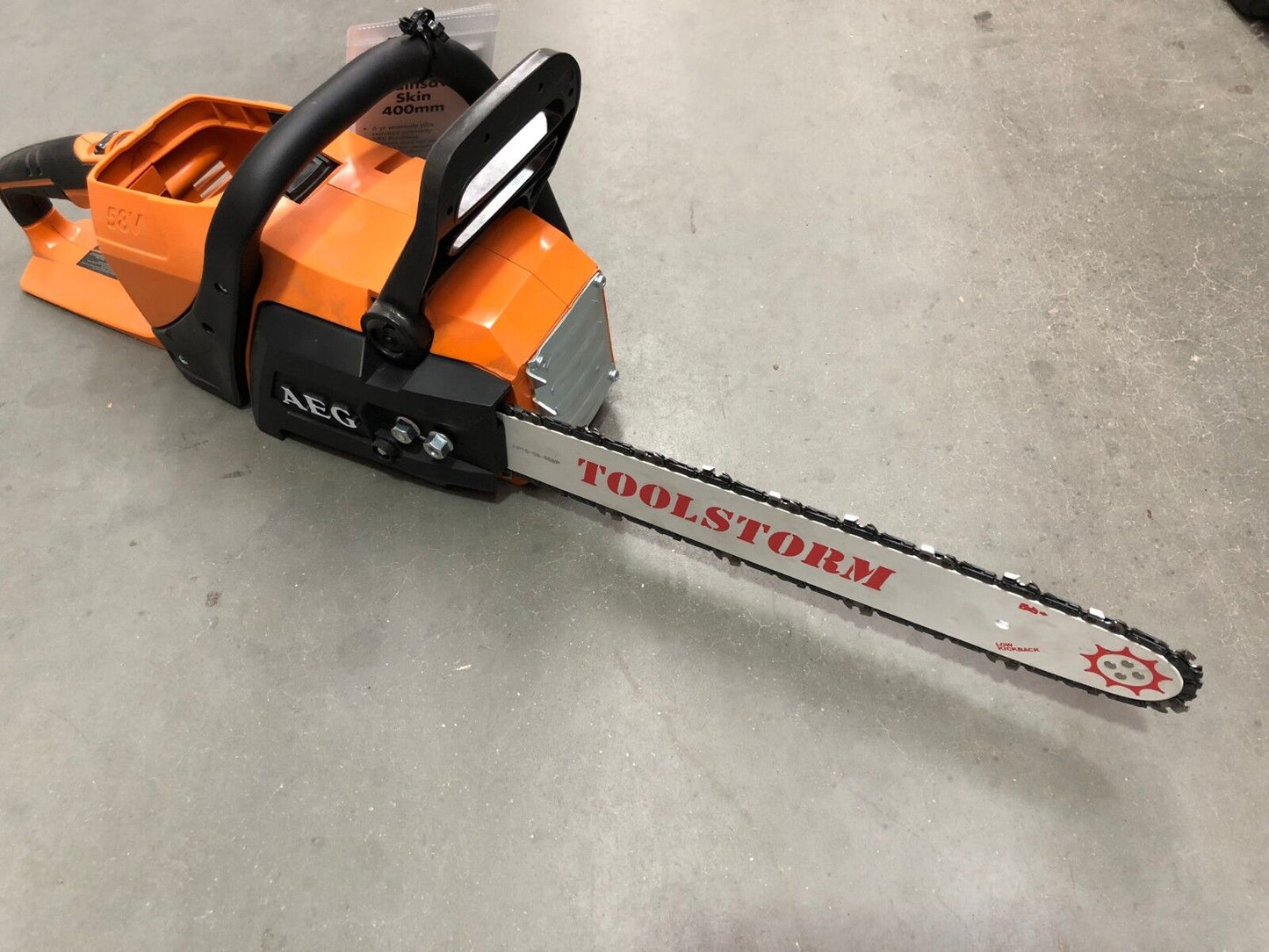 16" GUIDE BAR FIT AEG Chainsaw 58v Brushless ACS58B200 ACS58LI401 ACS58LI4X2