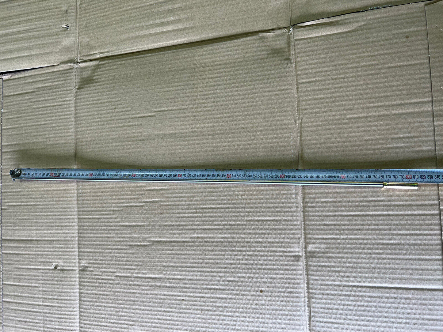 METAL DRIVE SHAFT 9 SPLINES + 7MM SOCKET 810MM 8MM FIT BAUMR-AG MTM LINE TRIMMER