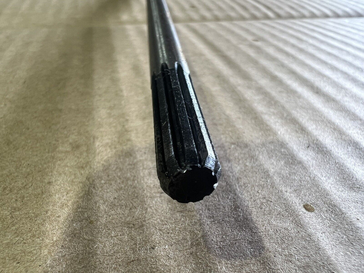 METAL DRIVE SHAFT 9 SPLINES + 7MM SOCKET 810MM 8MM FIT BAUMR-AG MTM LINE TRIMMER