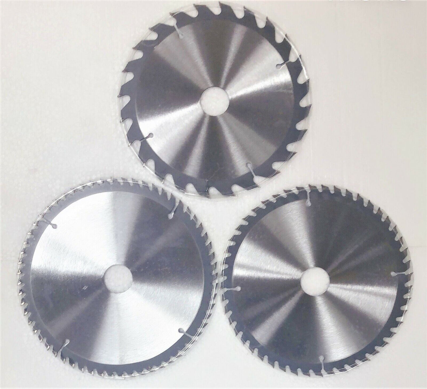 3PC Table Saw/Mitre Saw Blade 200mm 24,48,60T Fit Makita/AEG/Ryobi/GMC/Dewalt