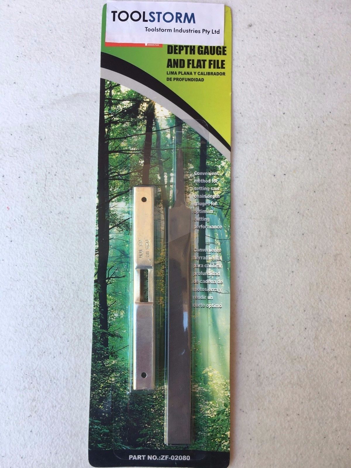 Wintersteiger Racing Sharp File Guide 1x FLAT FILE & DEPTH GAUGE GUIDE 6'' (150mm) CHAINSAW FILE FOR RAKERS ...