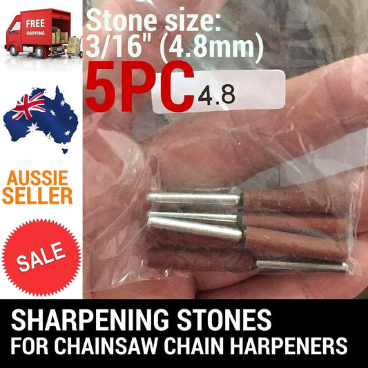 3/16 4.8MM QUALITY SHARPENING STONES FOR CHAINSAW SHARPNER 12V/9.6V OREGON STIHL