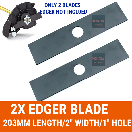 2X Lawn Grass Edger Blades Suits Milwaukee M18 FUEL Edger Attachment, M18FOPH-EA