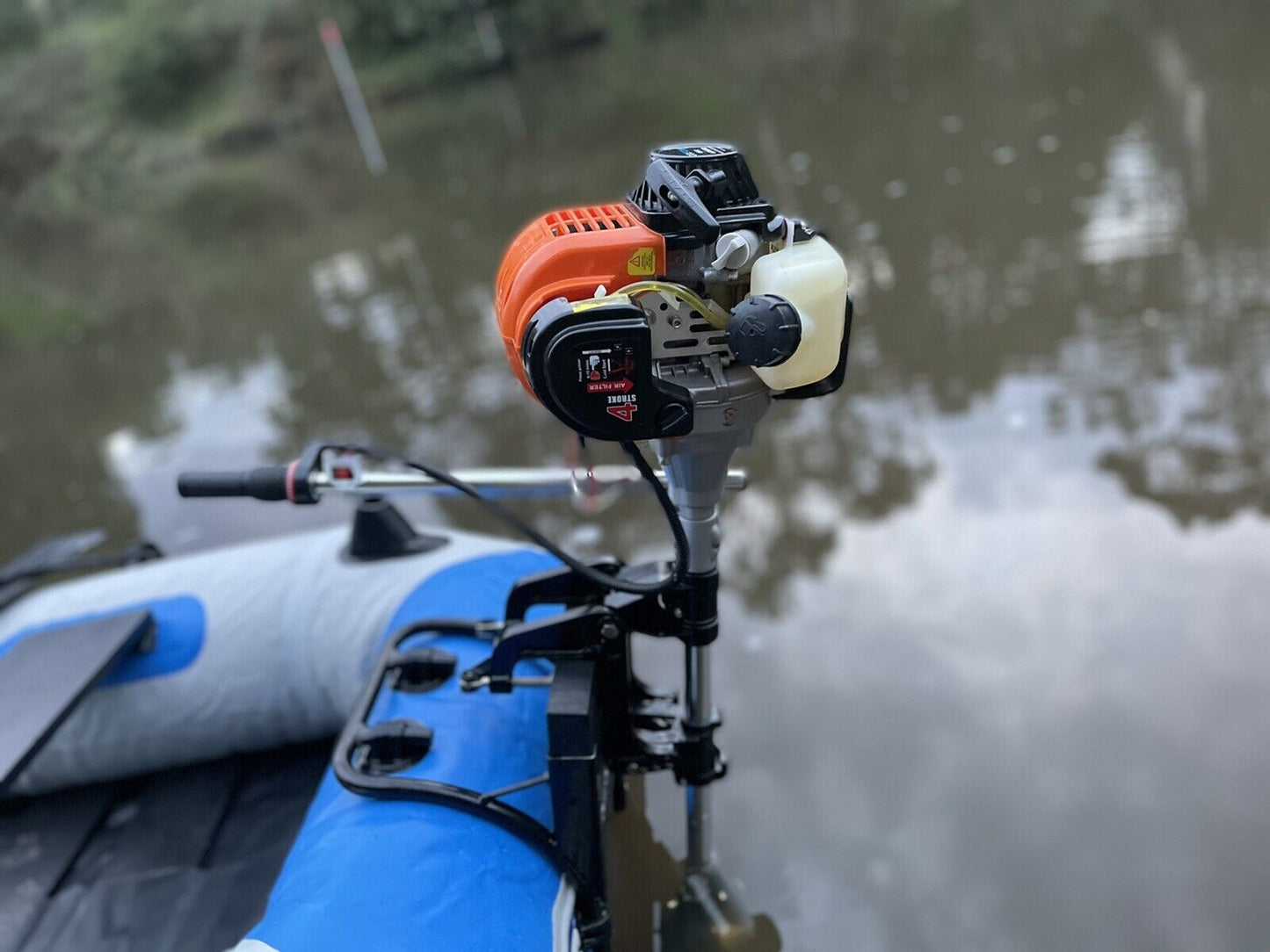 4 Stroke Outboard motor Engine 2hp Fishing Boat Tinny Kayak Inflatable EPA