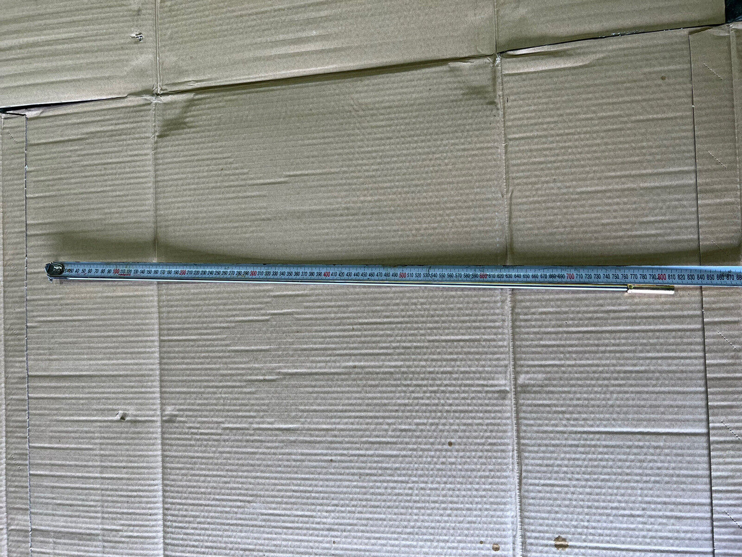 METAL DRIVE SHAFT 9 SPLINES + 7MM SOCKET 810MM 8MM FIT BAUMR-AG MTM LINE TRIMMER