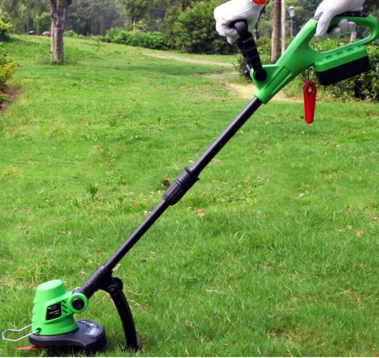 20V Lithium Cordless Leaf Blower Snipper Grass Trimmer 2PC Garden Tool Set