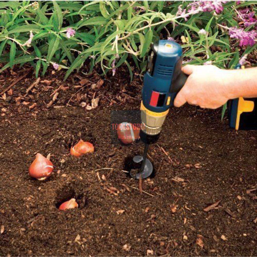 Power Garden Auger Small Earth Planter Drill Bit Post Hole Digger Ø50mm x 380mm