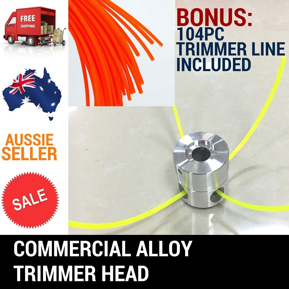 ALUM TRIMMER HEAD FitS ALDI GARDENLINE LINE TRIMMER BRUSHCUTTER 49290 BC35TS-2