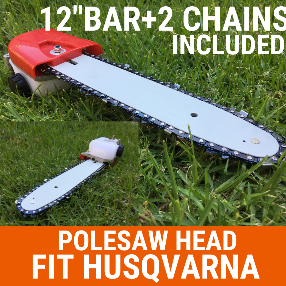 Chainsaw 12"+2chain Fit HUSQVARNA GRASS TRIMMER 129LK 325iLK 524LK 535LK 520iRX