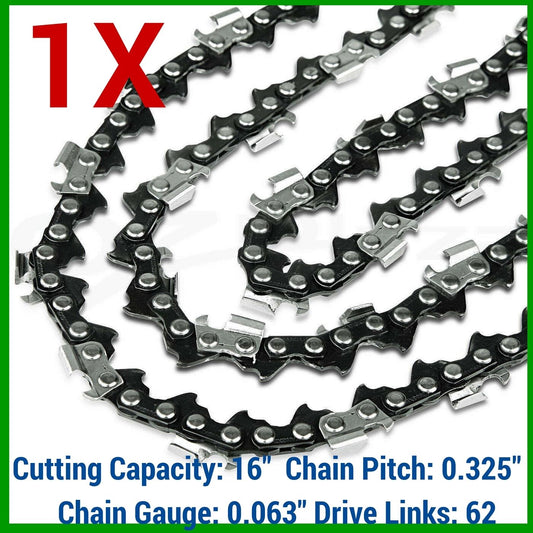 1X CHAINSAW CHAINS 325 063 62DL FOR STIHL 16" BAR MS210 MS230 MS250 MS200